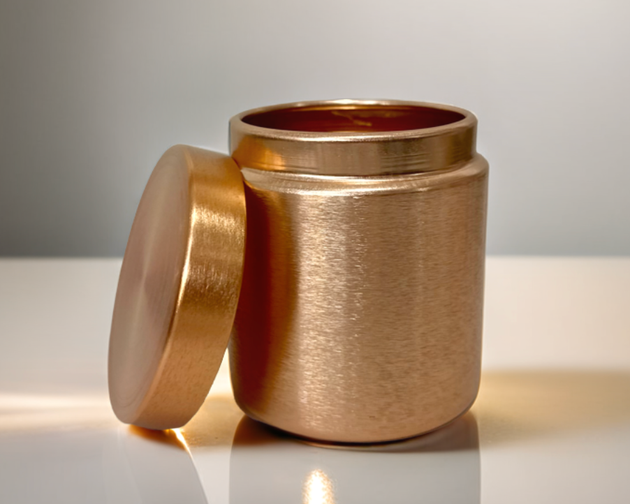 Copper Tin Vessel (8 oz)