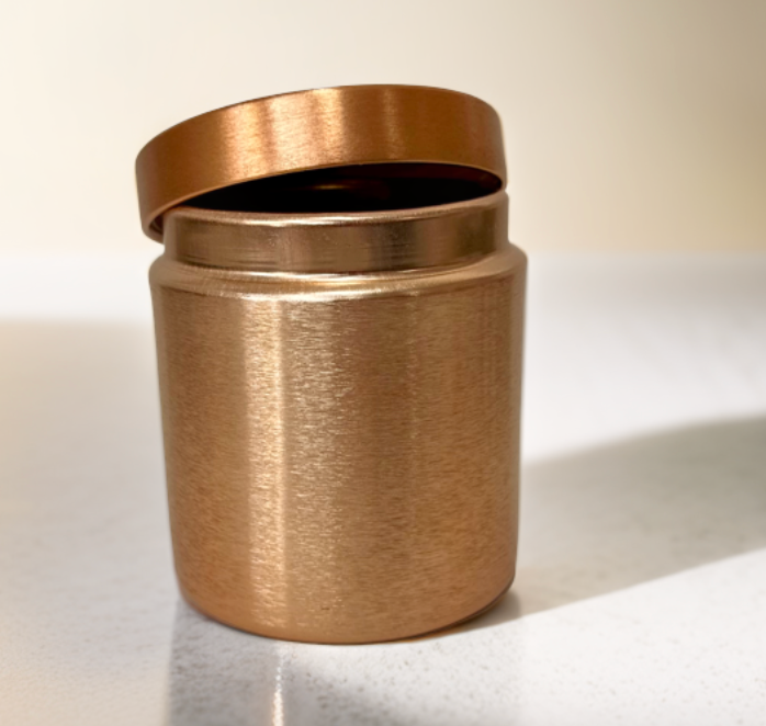 Copper Tin Vessel (8 oz)