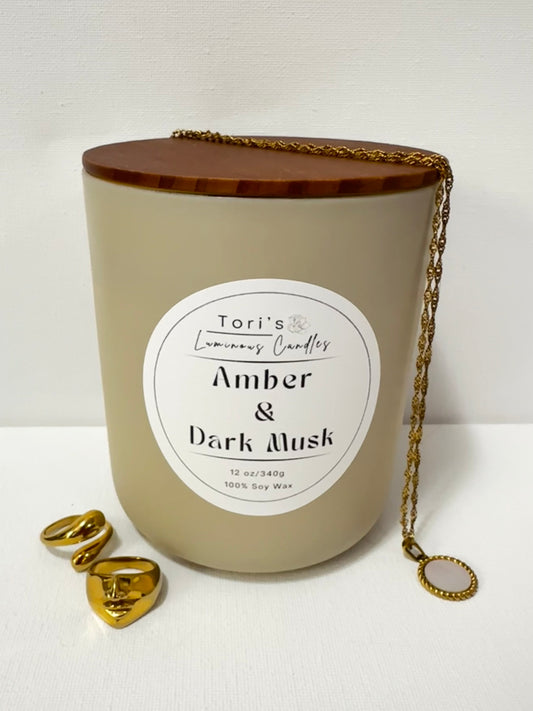 Amber & Dark Musk (12oz)