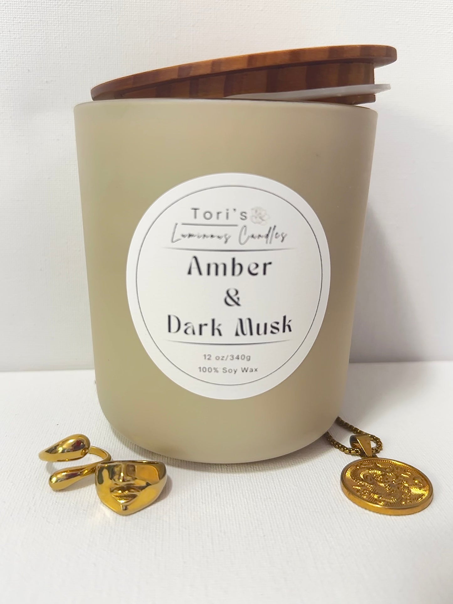 Amber & Dark Musk (12oz)