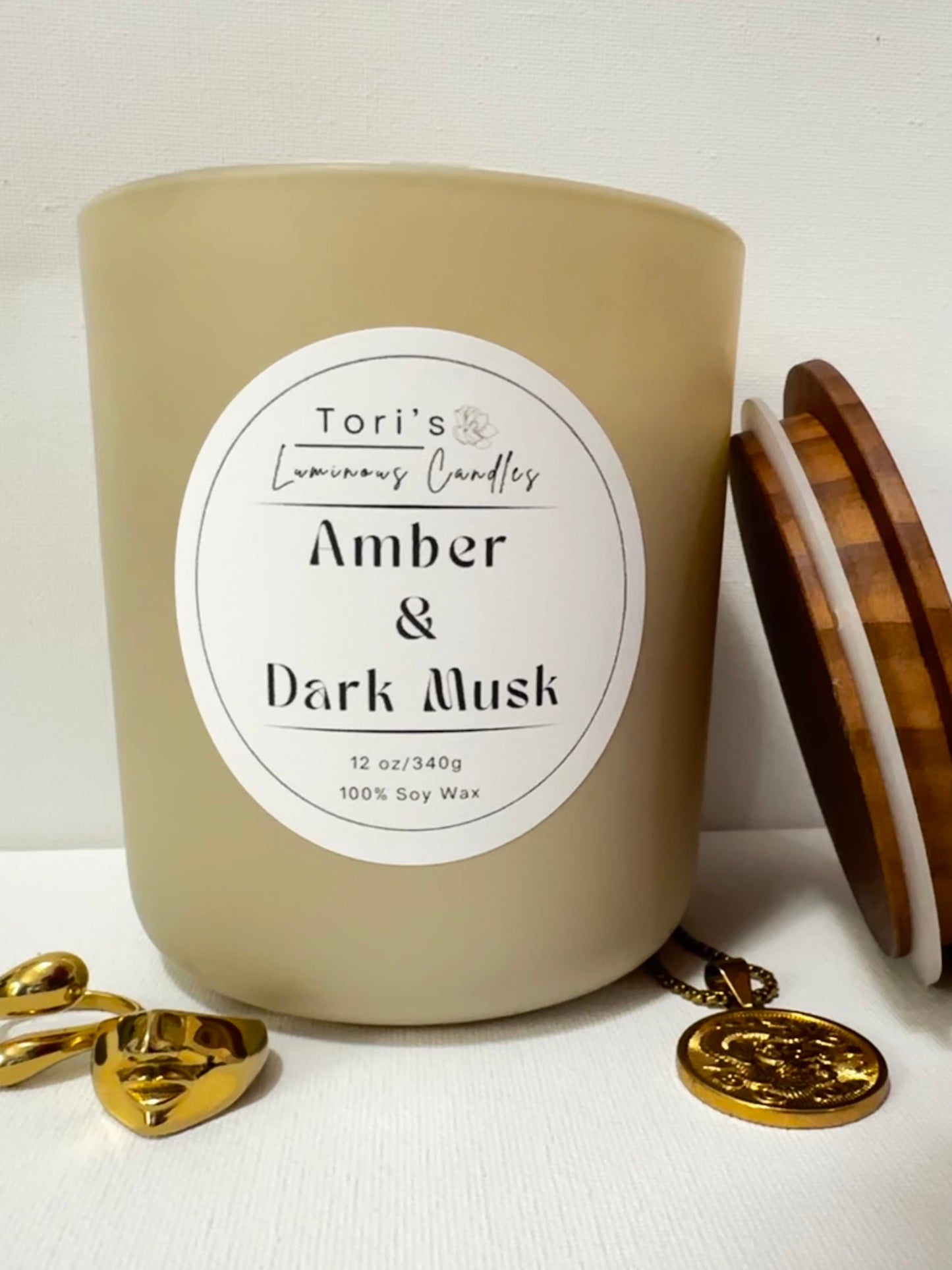 Amber & Dark Musk (12oz)