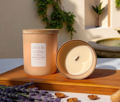 Lavender + Vanilla + Sandalwood