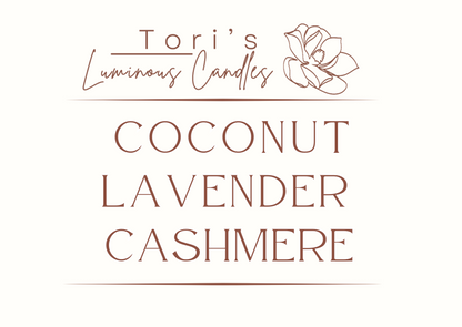 Coconut, Lavender, + Cashmere